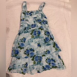 Abercrombie Kids Blue Floral Dress